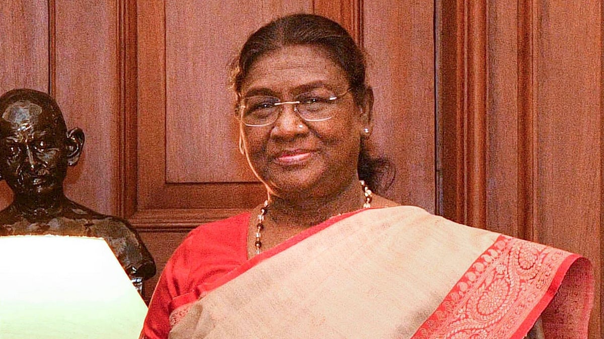 PTI : President Of India Droupadi Murmu